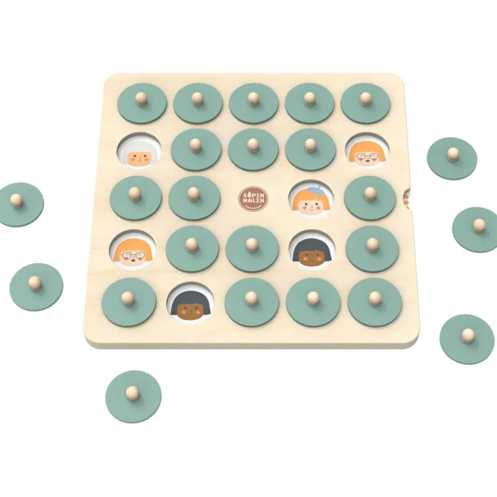 New Mémory géant en bois Jeu De Société