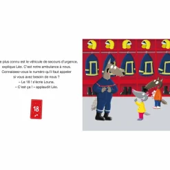 Sale Mon album P'tit Loup P'tit Loup veut devenir pompier Premiers Livres