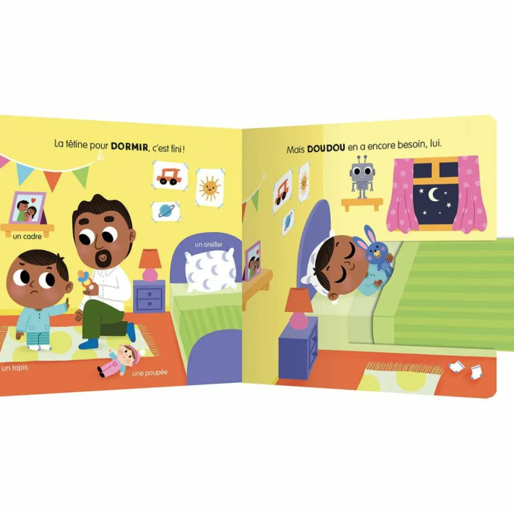 Mon anim'agier Premiers apprentissages - J'arrête la tétine Livre Sonore