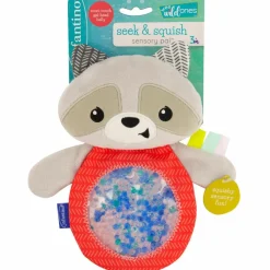 Mon doudou raton laveur sensoriel Peluche D'Activités