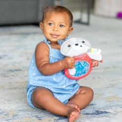 Mon doudou raton laveur sensoriel Peluche D'Activités