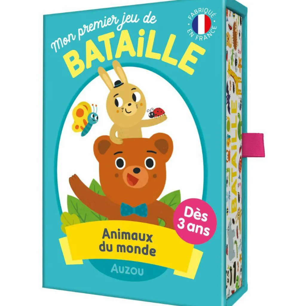 New Mon 1er jeu de bataille animaux du monde Jeu De Société