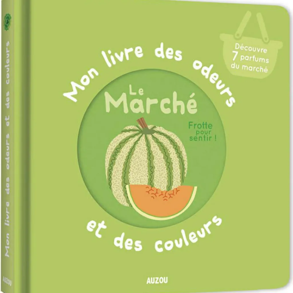 Hot Mon livre des odeurs et des couleurs - le marché Imagier