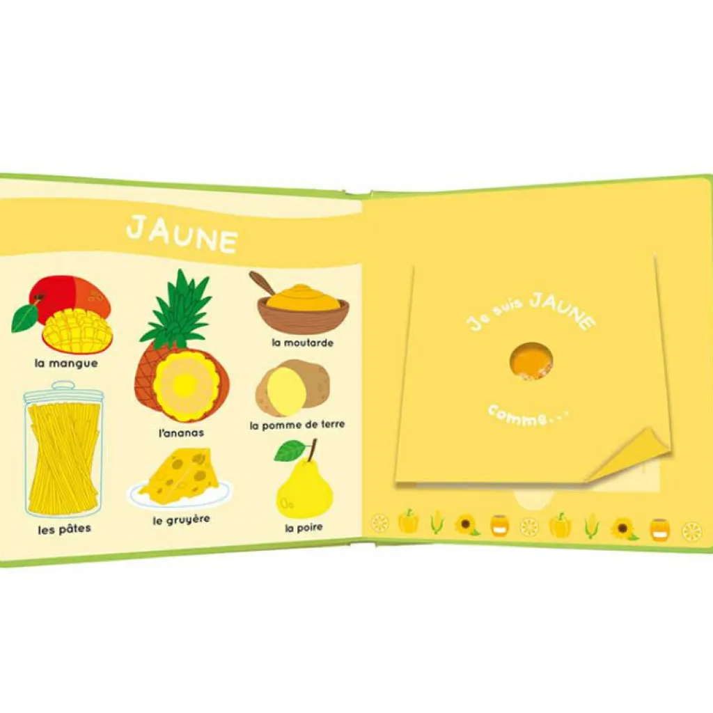 Hot Mon livre des odeurs et des couleurs - le marché Imagier