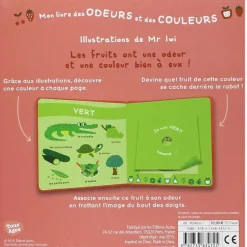Online Mon livre des odeurs et des couleurs - les fruits Imagier