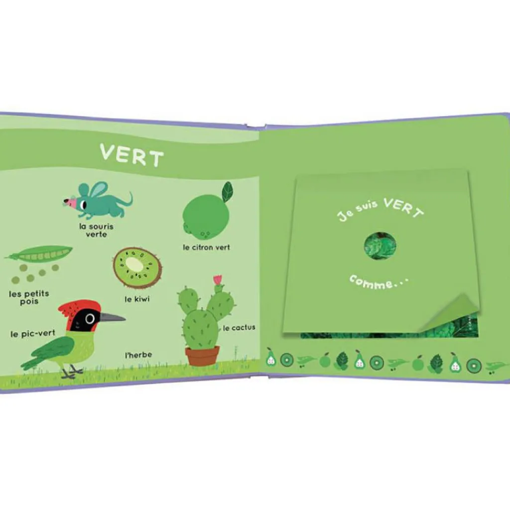 Hot Mon livre des odeurs et des couleurs - le jardin Imagier