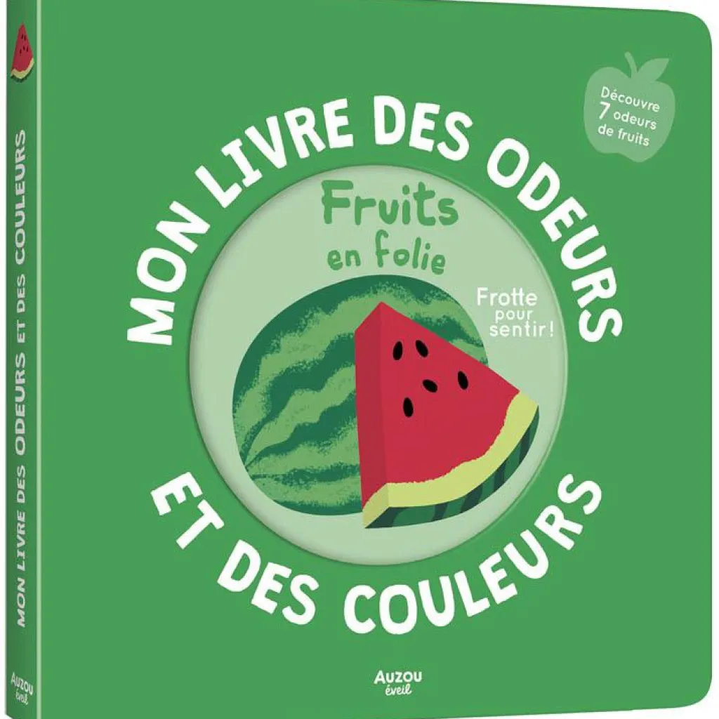 Discount Mon livre des odeurs et des couleurs - Fruits en folie Imagier