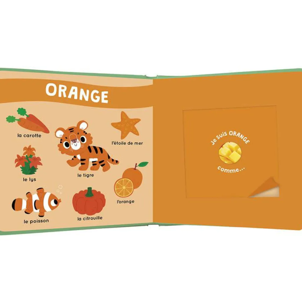 Discount Mon livre des odeurs et des couleurs - Fruits en folie Imagier