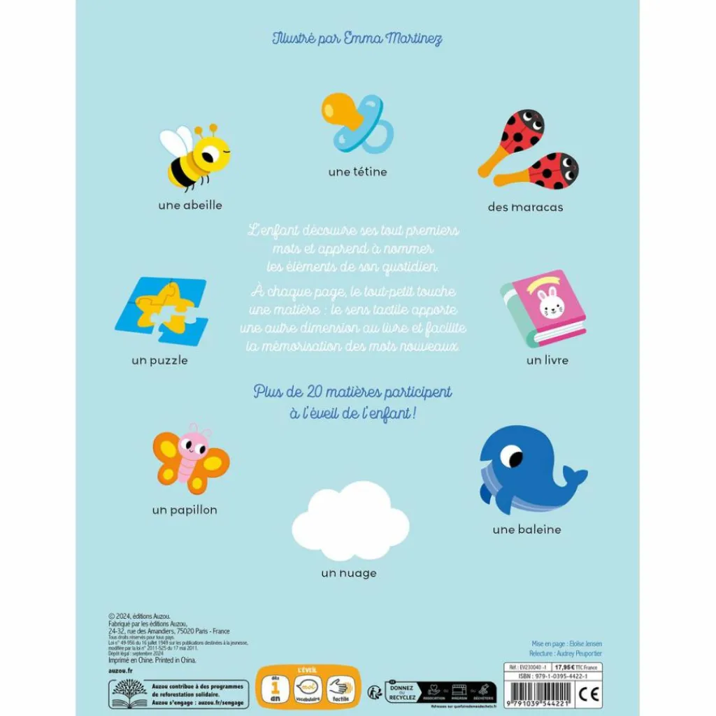 Mon premier imagier à toucher Imagier