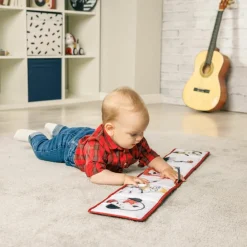 Sale Mon premier livre recto-verso Tiny Rockers Livre Bébé En Tissu