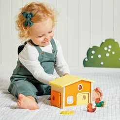 Sale Mon premier poulailler en bois Ferme (11 pièces) Figurines De Jeu