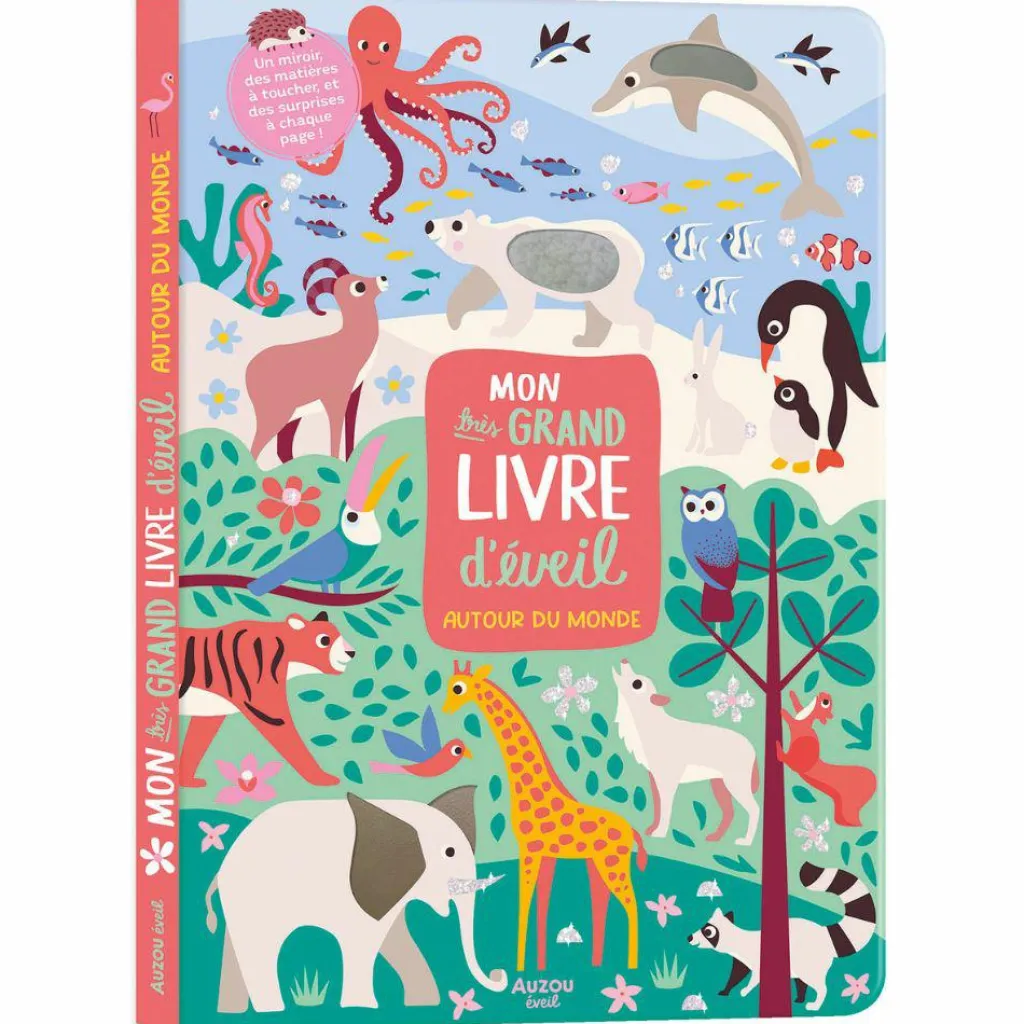 Discount Mon très grand livre d'éveil Autour du monde Imagier