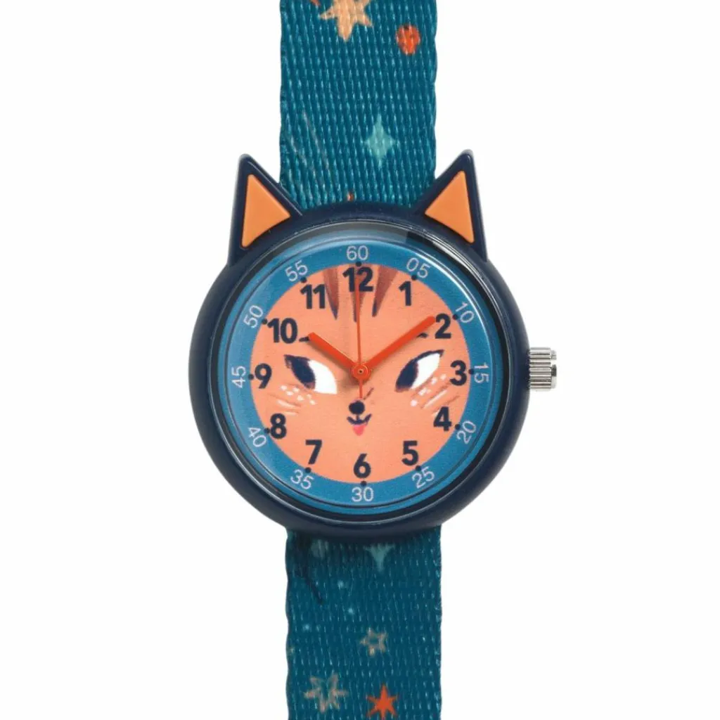 Outlet Montre enfant Ticlock Ecureuil Apprentissage Du Temps Et Quotidien