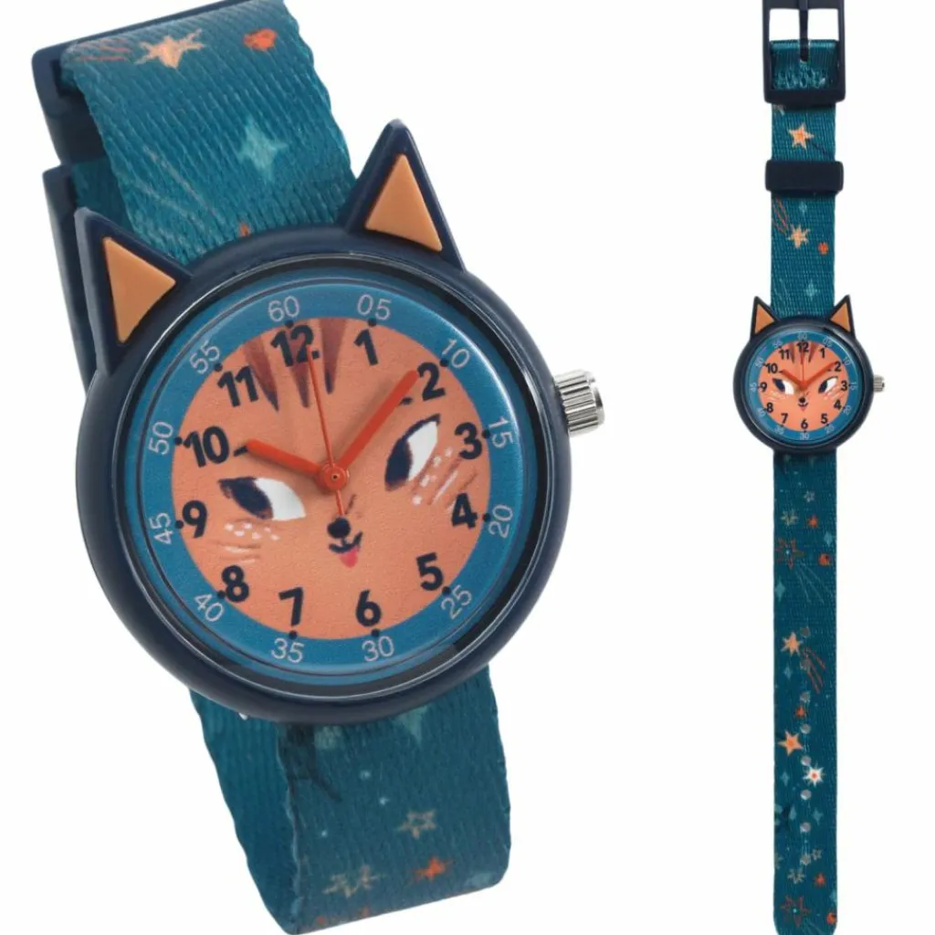Outlet Montre enfant Ticlock Ecureuil Apprentissage Du Temps Et Quotidien