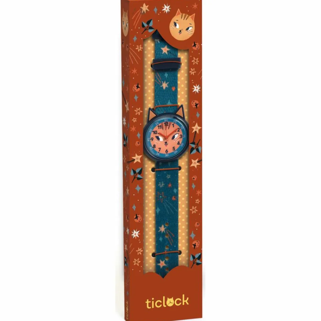 Outlet Montre enfant Ticlock Ecureuil Apprentissage Du Temps Et Quotidien
