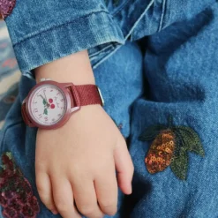 Sale Montre pour enfant Cherry Apprentissage Du Temps Et Quotidien