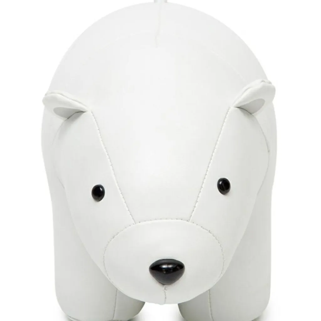 New Nathan l'Ours Blanc Les Animaux Musicaux Peluche Musicale