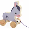 Discount Âne à promener Ferme Jouet À Tirer / Pousser