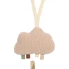 Clearance Nuage musical Little Universe tricoté beige-rose poudré Peluche Musicale