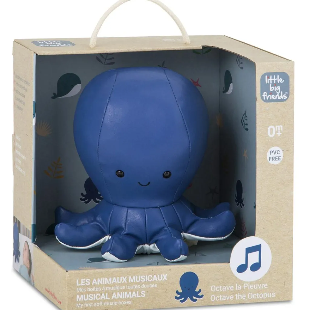 Best Octave la Pieuvre Les Animaux Musicaux Peluche Musicale