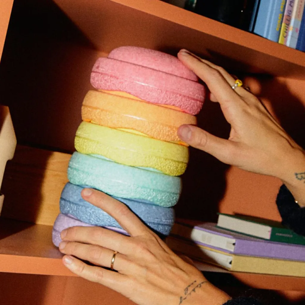 Best Original Mini rainbow pastel (6 blocs) Parcours De Motricité