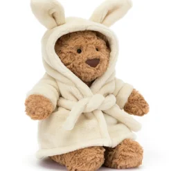 New Ours en peluche Bartholomew avec peignoir (26 cm) Peluche Moyenne (20-59 Cm)