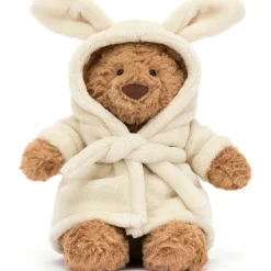 New Ours en peluche Bartholomew avec peignoir (26 cm) Peluche Moyenne (20-59 Cm)