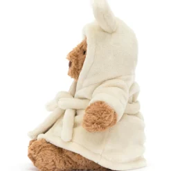 New Ours en peluche Bartholomew avec peignoir (26 cm) Peluche Moyenne (20-59 Cm)