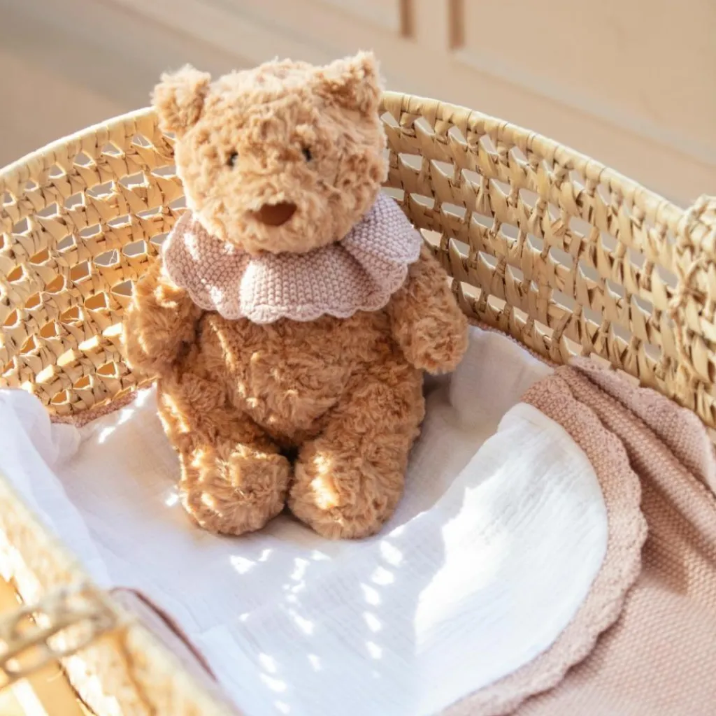 Online Ours en peluche tricot rose (29 cm) Peluche Moyenne (20-59 Cm)