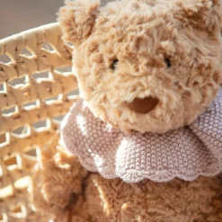 Online Ours en peluche tricot rose (29 cm) Peluche Moyenne (20-59 Cm)