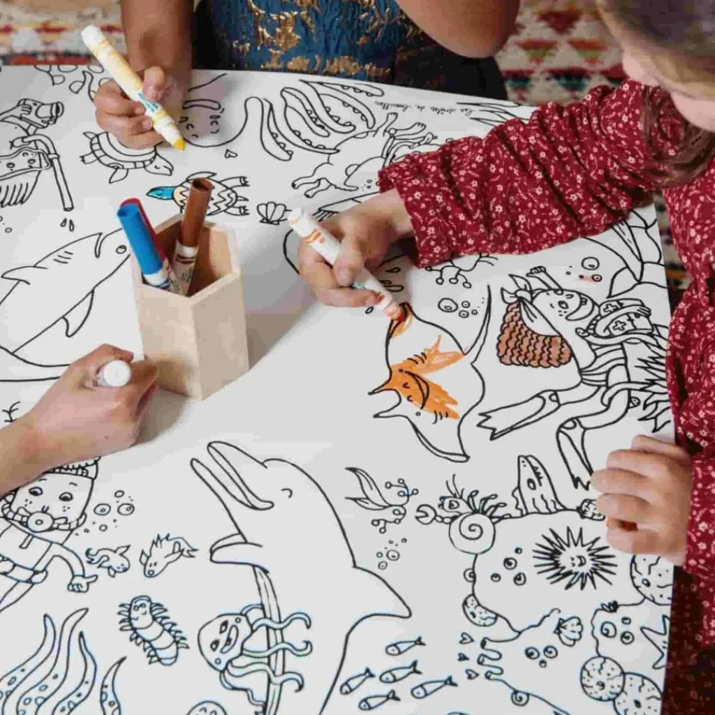 Best Pack 1 Coloritable + 2 Chaises Plongée Dessin Et Peinture