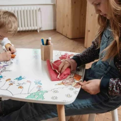 Outlet Pack 1 Coloritable + 2 Chaises Ferme Dessin Et Peinture