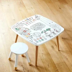 Clearance Pack 1 Coloritable + 2 Tabourets Artiste Dessin Et Peinture