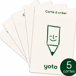 Hot Pack de 5 Cartes à créer Conteuse