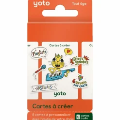 Hot Pack de 5 Cartes à créer Conteuse
