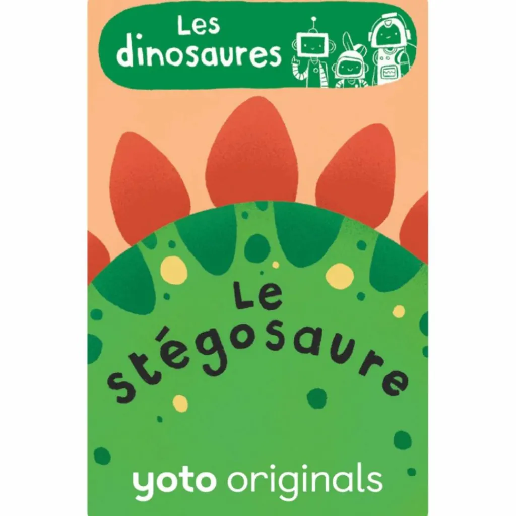 Clearance Pack Explorobots : Les dinosaures (8 cartes) Conteuse
