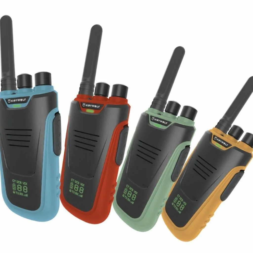 Best Paire de Talkie-Walkie KIDYTALK bleu rouge Talkie-Walkie