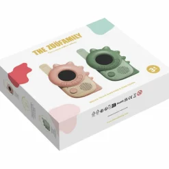 New Paire de Talkie-Walkie Zoo Dino Pink-Dino Green Talkie-Walkie