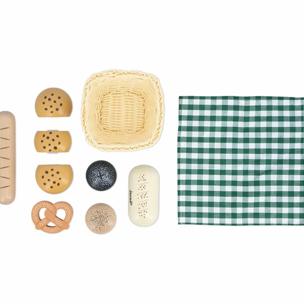 Clearance Panier de boulangerie Mamie Soleil Dînette Et Aliments Factices