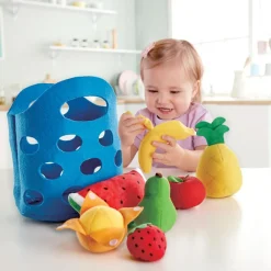 Discount Panier de fruits (8 pièces) Dînette Et Aliments Factices