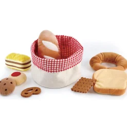 Clearance Panier de pains et gâteaux (9 pièces) Dînette Et Aliments Factices