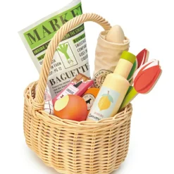 Best Panier jour de marché en bois Dînette Et Aliments Factices