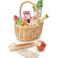 Best Panier jour de marché en bois Dînette Et Aliments Factices
