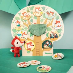 Panneau d'activités Alice Arbre je raconte ma journée Jouet D'Activités
