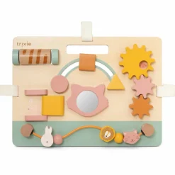 Online Panneau d’activités en bois Mrs. Cat Jouet D'Activités