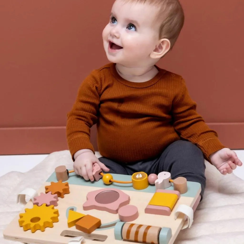 Online Panneau d’activités en bois Mrs. Cat Jouet D'Activités