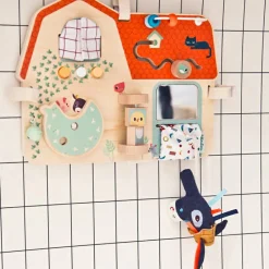 New Panneau d'activités La Ferme Jouet D'Activités