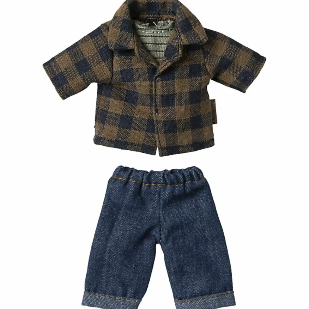 Papa souris Marron léger Figurines De Jeu