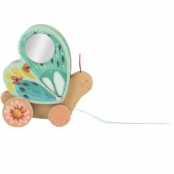 Papillon à tirer trois petits lapins Jouet À Tirer / Pousser