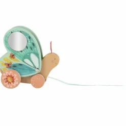 Papillon à tirer trois petits lapins Jouet À Tirer / Pousser